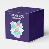 かわいいカップケーキとハッピーアイスクリームありがとう フェイバーボックス (正面サイド)