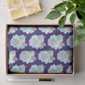 かわいいカップケーキとハッピーアイスクリームパターン 薄葉紙 (ギフト)