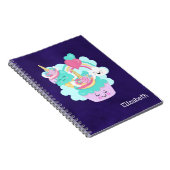 かわいいカップケーキとハッピーアイスクリーム ノートブック (右側)