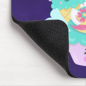 かわいいカップケーキとハッピーアイスクリーム マウスパッド (コーナー)