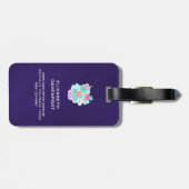 かわいいカップケーキとハッピーアイスクリーム ラゲッジタグ (裏面横)