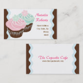 かわいいカップケーキのテレホンカード コーリングカード (正面/裏面)