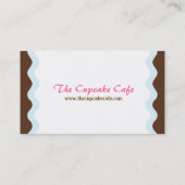 かわいいカップケーキのテレホンカード コーリングカード (裏面)