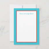 かわいいカップケーキのベンダーやパン屋サンキューカード サンキューカード (裏面)