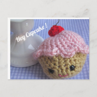 かわいいカップケーキのポストカード ポストカード
