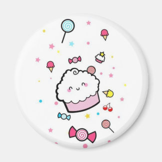 かわいいカップケーキのマグネット マグネット