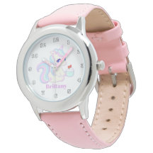 かわいいカップケーキのユニコーン女の子の名前を追加