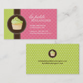 かわいいカップケーキの名刺 名刺 (正面/裏面)