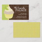 かわいいカップケーキの名刺 名刺 (正面/裏面)