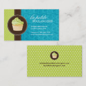 かわいいカップケーキの名刺 名刺 (正面/裏面)