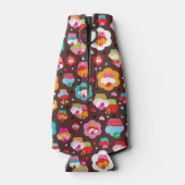 かわいいカップケーキの柄 ボトルクーラー (裏面)