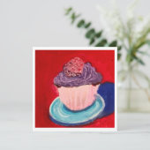 かわいいカップケーキカード カード (スタンド正面)