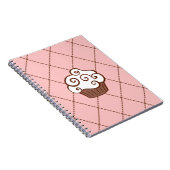 かわいいカップケーキスクールキッチンノートのギフト ノートブック (右側)