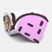 かわいいカップケーキパターン ネクタイ (ロール)