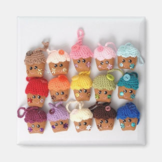 かわいいカップケーキマグネット マグネット