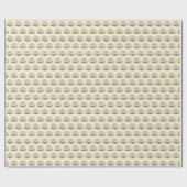 かわいいカップケーキラッピング紙 ラッピングペーパー (フラット)