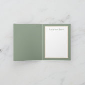 かわいいカップケーキ愛好家の追加文字 カード (内部)