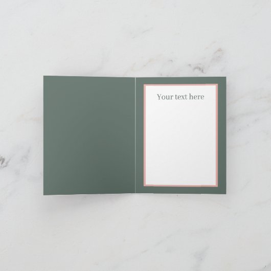 かわいいカップケーキ愛好家の追加文字 カード (内部)