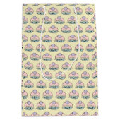 かわいいカップケーキ抱き枕 ミディアムペーパーバッグ (正面)