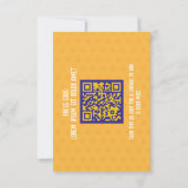 かわいいカップケーキ誕生日パーティーカード招待状 招待状 (裏面)