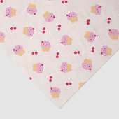 かわいいカップケーキ&さくらんぼ 薄葉紙 (詳細)