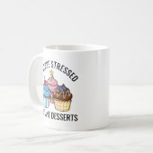 かわいいカップケーキ コーヒーマグカップ (正面左)