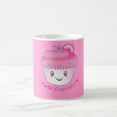 かわいいカップケーキ! コーヒーマグカップ (中央)