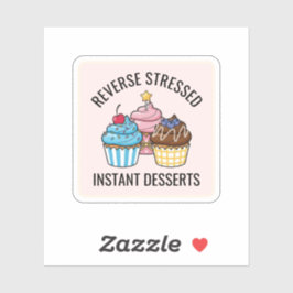 かわいいカップケーキ シール