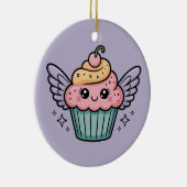 かわいいカップケーキ セラミックオーナメント (右)