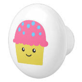 かわいいカップケーキ セラミックノブ (右)