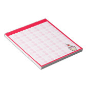 かわいいカップケーキ ノートパッド (アングル)