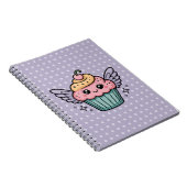 かわいいカップケーキ ノートブック (右側)