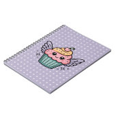 かわいいカップケーキ ノートブック (左側)