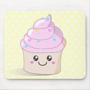 かわいいカップケーキ マウスパッド