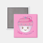 かわいいカップケーキ! マグネット (正面/裏面)