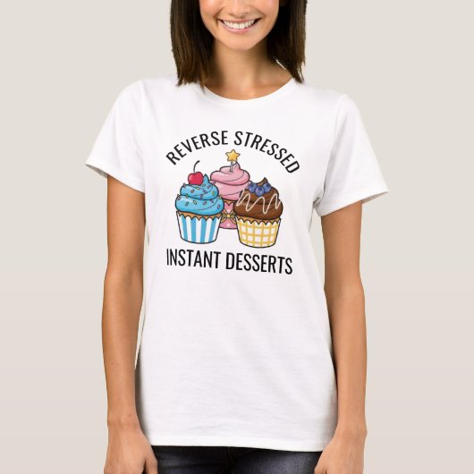 かわいいカップケーキ Tシャツ (正面)