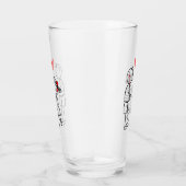 かわいいカップルのグラス タンブラーグラス (右)