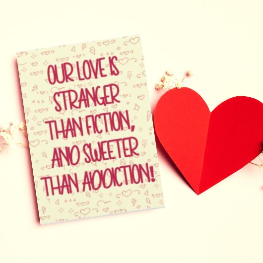 かわいいカップルの愛バレンタインデー シーズンカード