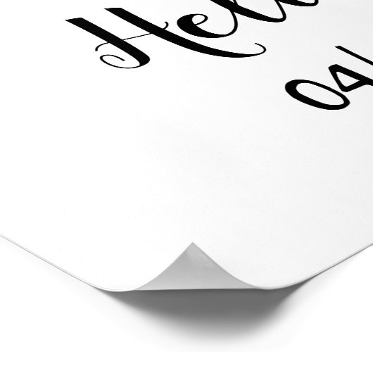 かわいいカップルの特別な日結婚付 ポスター (角)