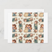 かわいいカップルはがき ポストカード (正面/裏面)