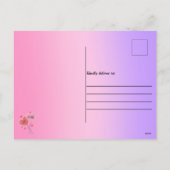 かわいいカップルは私のバレンタインデー シーズンポストカード (裏面)