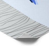 かわいいカップルよくはしゃぐパロッツロセラス ポスター (角)