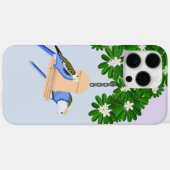 かわいいカップルよくはしゃぐパロッツロセラス Case-Mate iPhoneケース (裏面 (横))