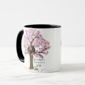 かわいいカップルカスタムの写真 マグカップ (正面左)