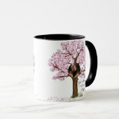 かわいいカップルカスタムの写真 マグカップ (正面右)