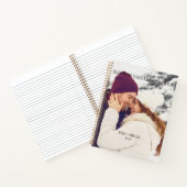 かわいいカップルカスタムフォトジャーナル ノートブック (内部)