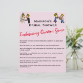 かわいいカップル✨おもしろいブライダルシャワーゲーム (スタンド正面)