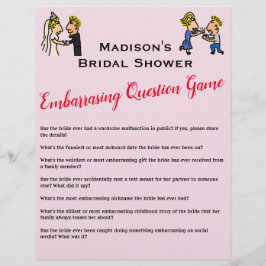 かわいいカップル✨おもしろいブライダルシャワーゲーム