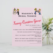 かわいいカップル✨おもしろいブライダルシャワーゲーム (スタンド正面)