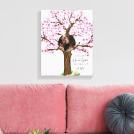 かわいいカップル カスタム写真 キャンバスプリント